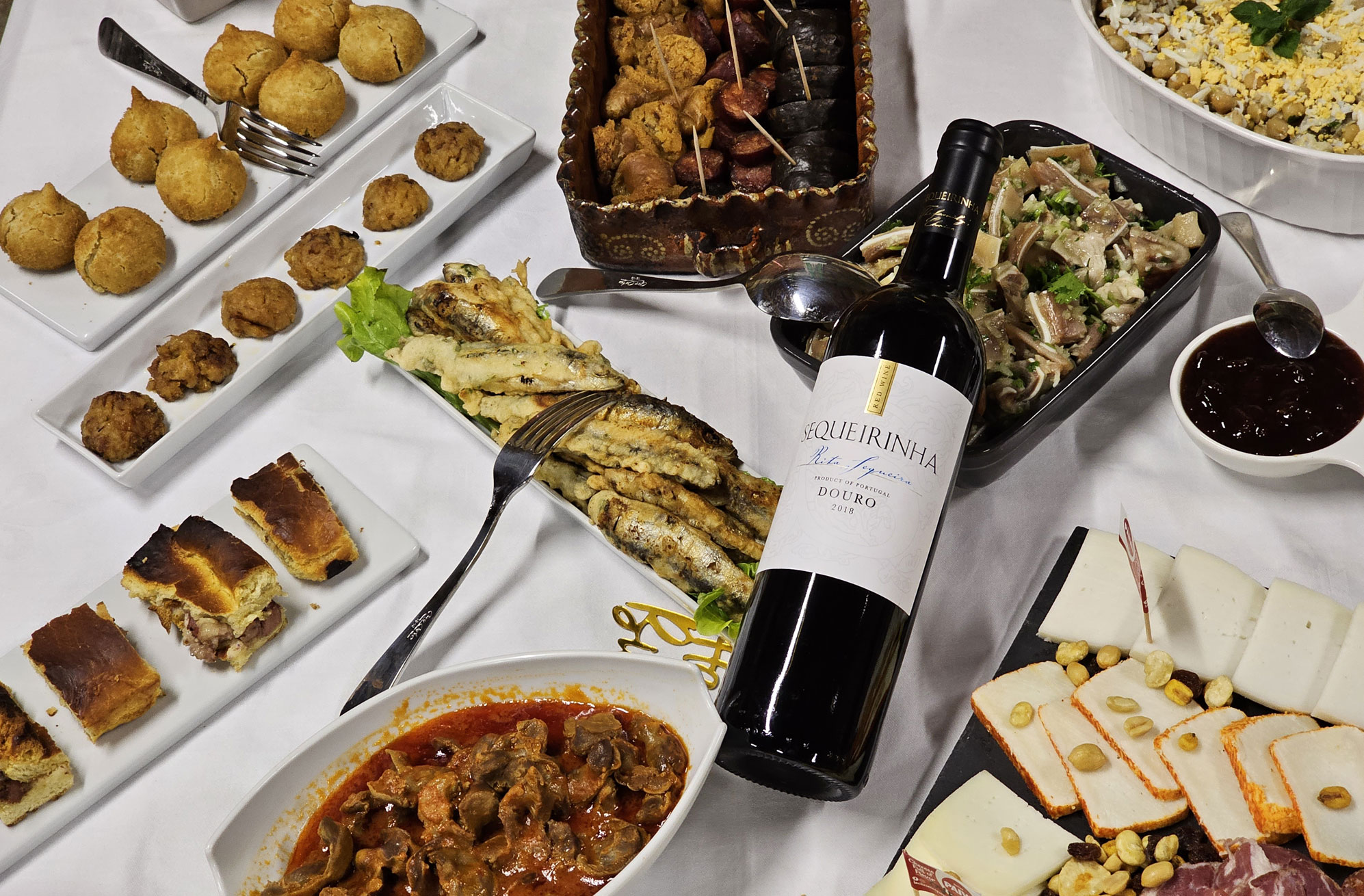 wine and food in portugal